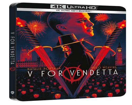 una Película V De Vendetta - Steelbook 4K Uhd [Blu-Ray]