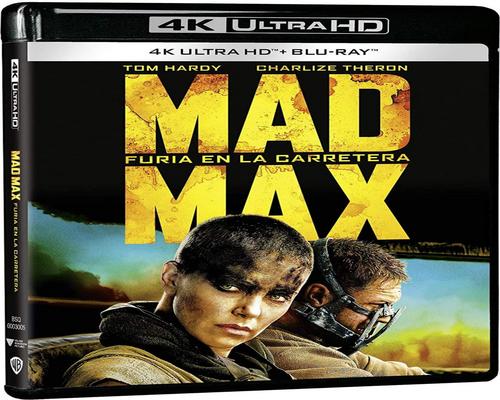 una Película Mad Max: Furia En La Carretera 4K Uhd [Blu-Ray]