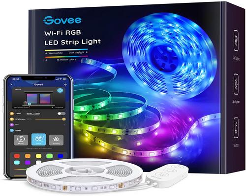 Ribbon Govee Strip Led Smart Wifi Led 5M Rgb Multicolor -sovelluksen hallinta