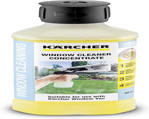 un filtro concentrato detergente per vetri Kärcher