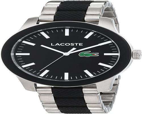 a Lacoste Men&#39;s Watch Analogue Classic Quartz With Silicone