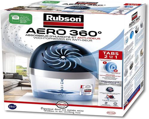 un deumidificatore ad assorbimento di umidità Rubson Aero 360º