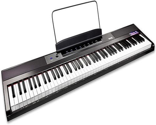 um teclado Rockjam 88