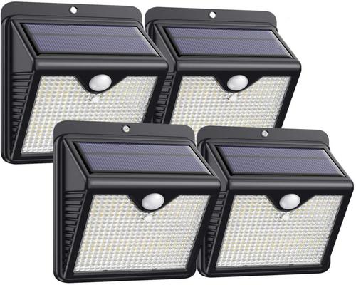 a Lighting Trswyop Outdoor Solar Lamp 4 Pack 150 LEDs