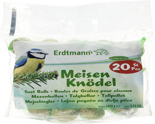 una confezione di semi di palla Erdtmanns