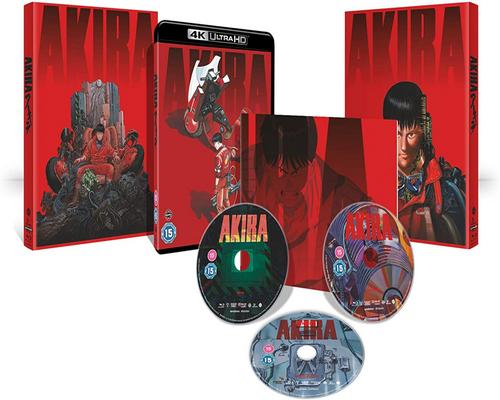 a Dvd Akira Limited Edition 4K Uhd + Blu-Ray
