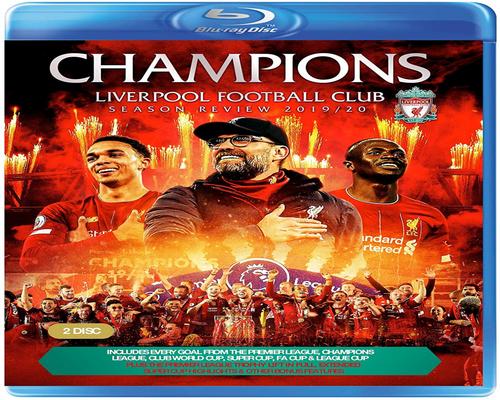 a Dvd Champions. Liverpool Football Club Season Review 2019-20 Blu-Ray