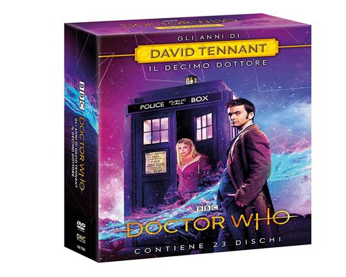 una Serie Cofanetto Doctor Who: David Tennant (Stag. 2-3-4 + The Specials) (23 Dvd) (23 Dvd)