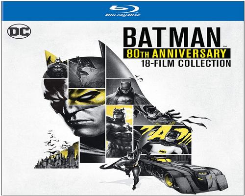 um Filme Batman 80Th Anniversary Collection (Blu-Ray)