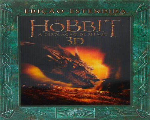 um Filme O Hobbit Estendido - Blu Ray 3D + Blu Ray + Cópia Digital