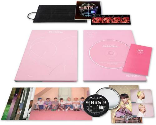 een Dvd Bts Album - Map Of Soul : Persona [ 1 Ver. ] Cd + Photobook + Mini Book + Photocard + Postcard + Photo Flim + Official Poster + Free Gift