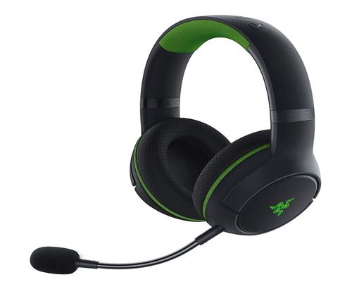 a Set Of Accessory Razer Kaira Pro Wireless Gaming Headset For Xbox Series X | S: Triforce Titanium 50Mm Drivers - Supercardioid Mic - Dedicated Mobile Mic - Eq And Xbox