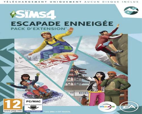 een pc-game De Sims 4 Snow Getaway Expansion Pack (Pc)
