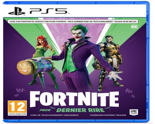 Fortnite Game: Laughter Pack (Ps5) - koodi pakkauksessa