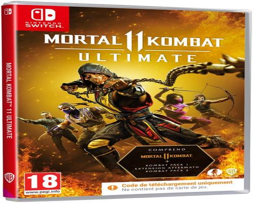 um jogo Nintendo Switch Mortal Kombat 11 Ultimate Code In Box (Nintendo Switch)