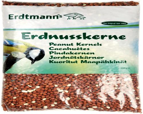 ett paket med Erdtmanns Birds Peanuts Seeds 5 Kg