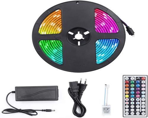 un Ruban Led 5050 Rgb Étanche 300Leds