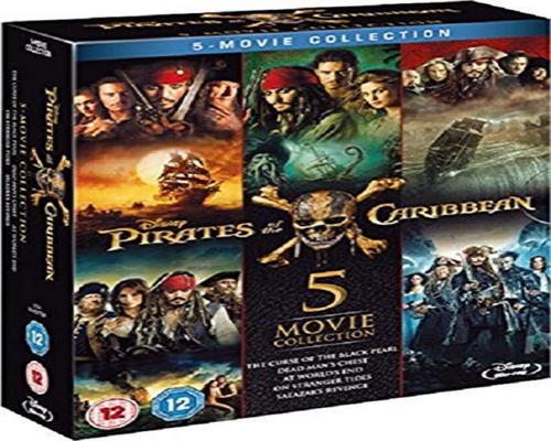 a Movie Pirates Of The Caribbean - Complete Collection [Blu-Ray]