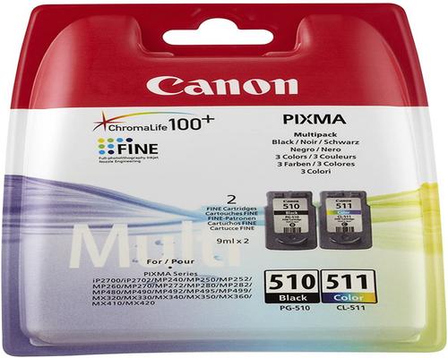a Canon Pg-510 / Cl-511 Multipack Black + Color Cartridge