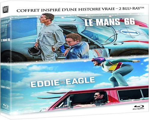 μια ταινία Le Mans 66 + Eddie The Eagle-Box 2 Films [Blu-Ray]