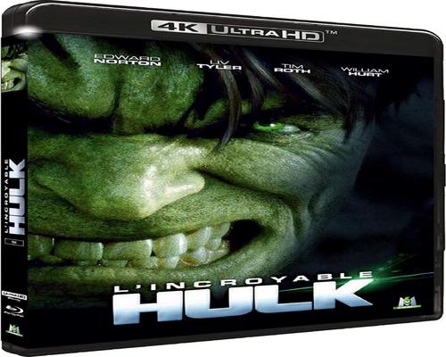 α The Incredible Hulk Series [4K Ultra Hd + Blu-Ray]