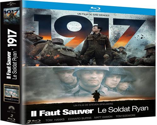 un Film 1917 + Il Faut Sauver Le Soldat Ryan [Blu-Ray]