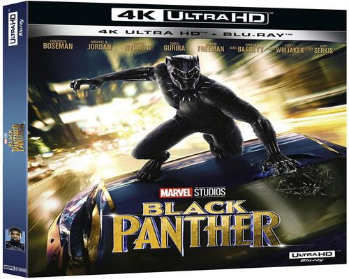um filme Black Panther 4K Ultra Hd + Blu-Ray 2D - Marvel [4K Ultra Hd + Blu-Ray]