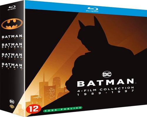 een Batman-4 Films Collection 1989-1997 [Blu-Ray]