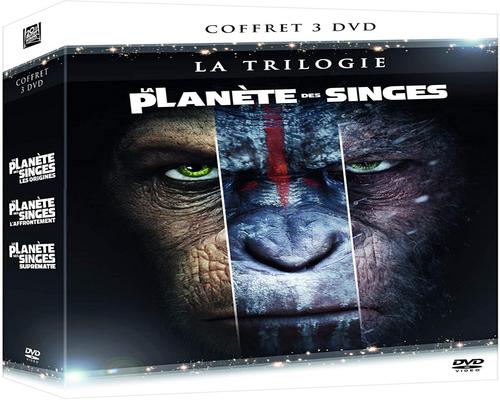 un Film Planet Of The Apes-Complete-3 Films