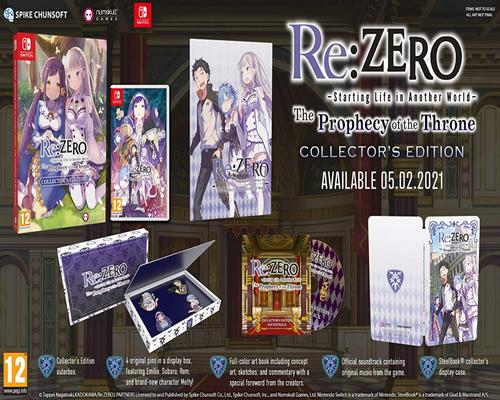 a Re: Zero Game - The Prophecy Of The Throne Limited Edition (Διακόπτης)