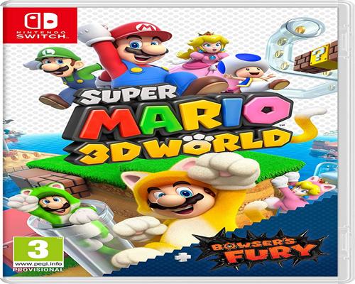 ένα παιχνίδι Super Mario 3D World + Bowser Fury