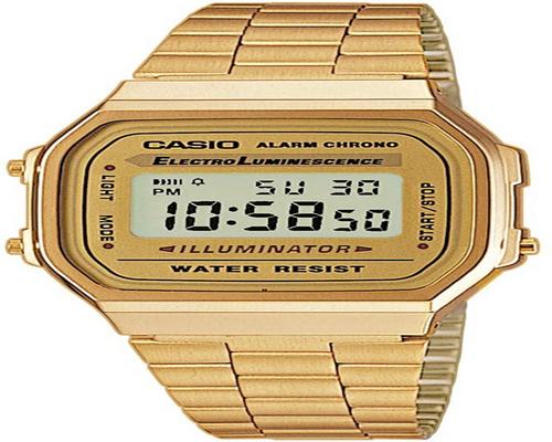 a Casio Watch A168Wg-9Ef