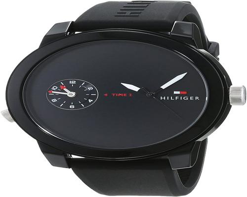 une Montre Tommy Hilfiger Homme Analogique Classique Quartz Avec En Silicone