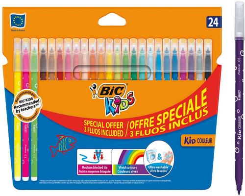 a Bic Kids Kid Color S Coloring Medium Tip Pen