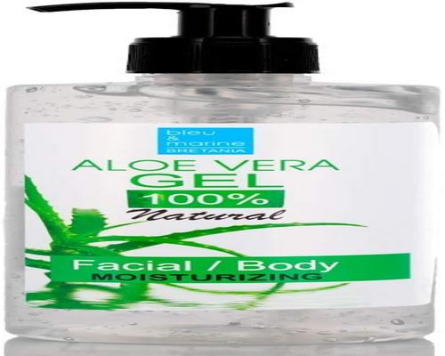 100% natuurlijke aloë vera-gel 500 ml uitstekende vochtinbrengende crème voor gezichts- en lichaamshaar