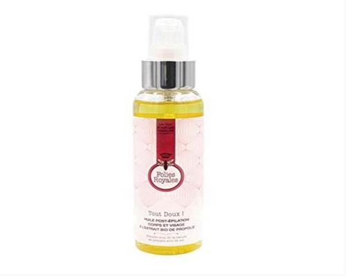 a Soothing Organic Body And Face After Hair Removal Oil Lotion
