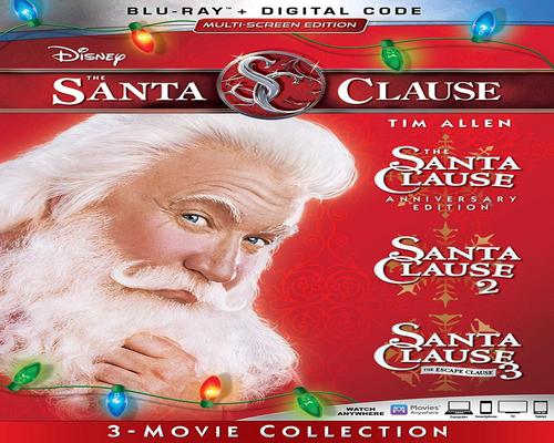 a Movie The Santa Clause 3-Movie Collection [Blu-Ray]