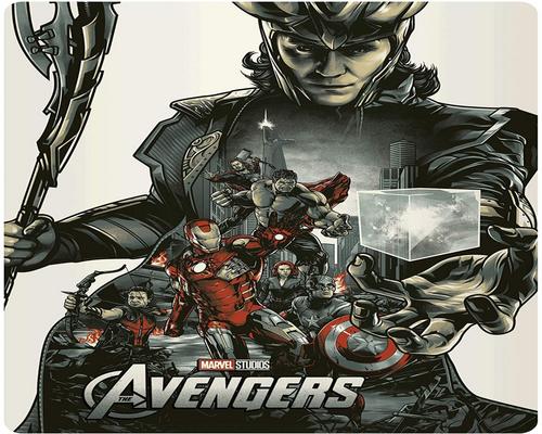 en Avengers-serie [4K Ultra Hd + Blu-Ray-Edition Steelbook-fodral]