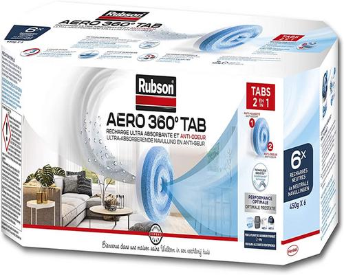 ein Rubson Aero 360 ° Tab Luftentfeuchter