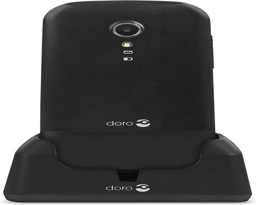 Doro 2404 2G Dual Sim Flip -älypuhelin pitkäikäisille eläkeläisille