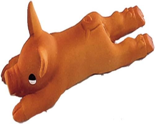 a Nobby Pig Latex Dog Toy 14 Cm