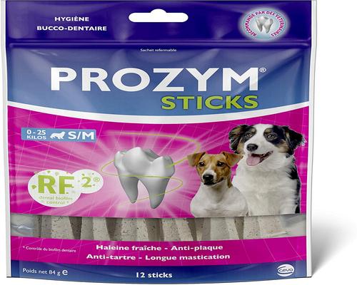 ein Prozym Kuchen 12 Sticks Rf2 Hunde &lt;25 Kg - Zahnpflege