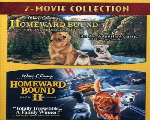 a Movie Homeward Bound 2-Movie Collection (Homeward Bound / Homeward Bound Ii: Lost In San Francisco) (Cover Image May Vary)