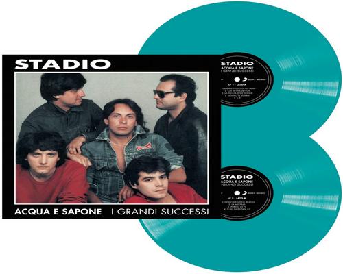 un Cd Acqua E Sapone - Les Grands Succès (140 Gr. Vinyl Blue Sleeve Limited Edt.)