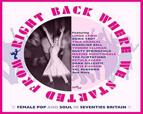 uno Cd Right Back Where We Started From - Femalale Pop & Soul In 70 S Britain