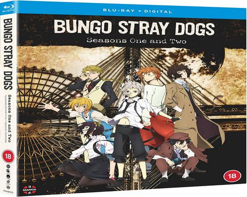 a Dvd Bungo Stray Dogs: Season 1 & 2 + Ova - Blu-Ray + Free Digital Copy
