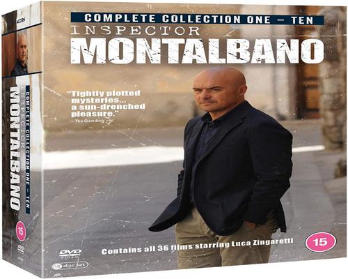 a Dvd Inspector Montalbano Complete 1-10 Box Set [Dvd]