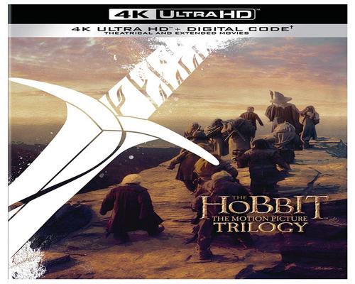 a Movie The Hobbit: Motion Picture Trilogy (Extended & Theatrical)(4K Ultra Hd + Digital) [Blu-Ray]