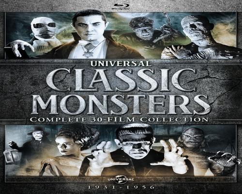 a Movie Universal Classic Monsters: Complete 30-Film Collection [Blu-Ray]