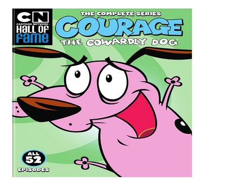a Movie Cartoon Network Hall Of Fame: Courage The Cowardly Dog Complete Series (Dvd)